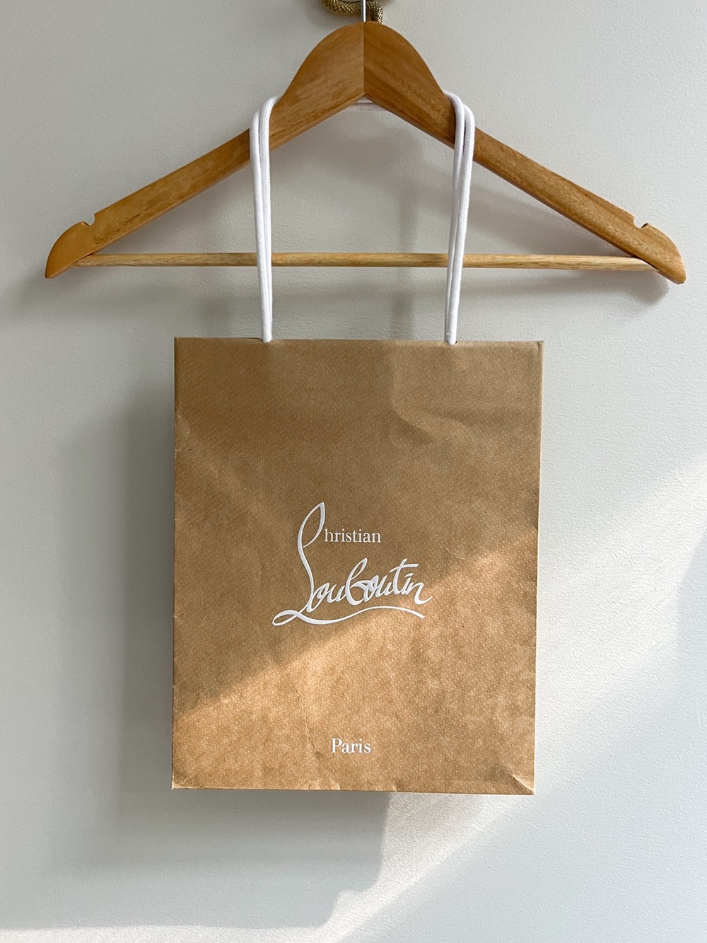 Christian Louboutin Classic Kraft Shopping/Gift Bag